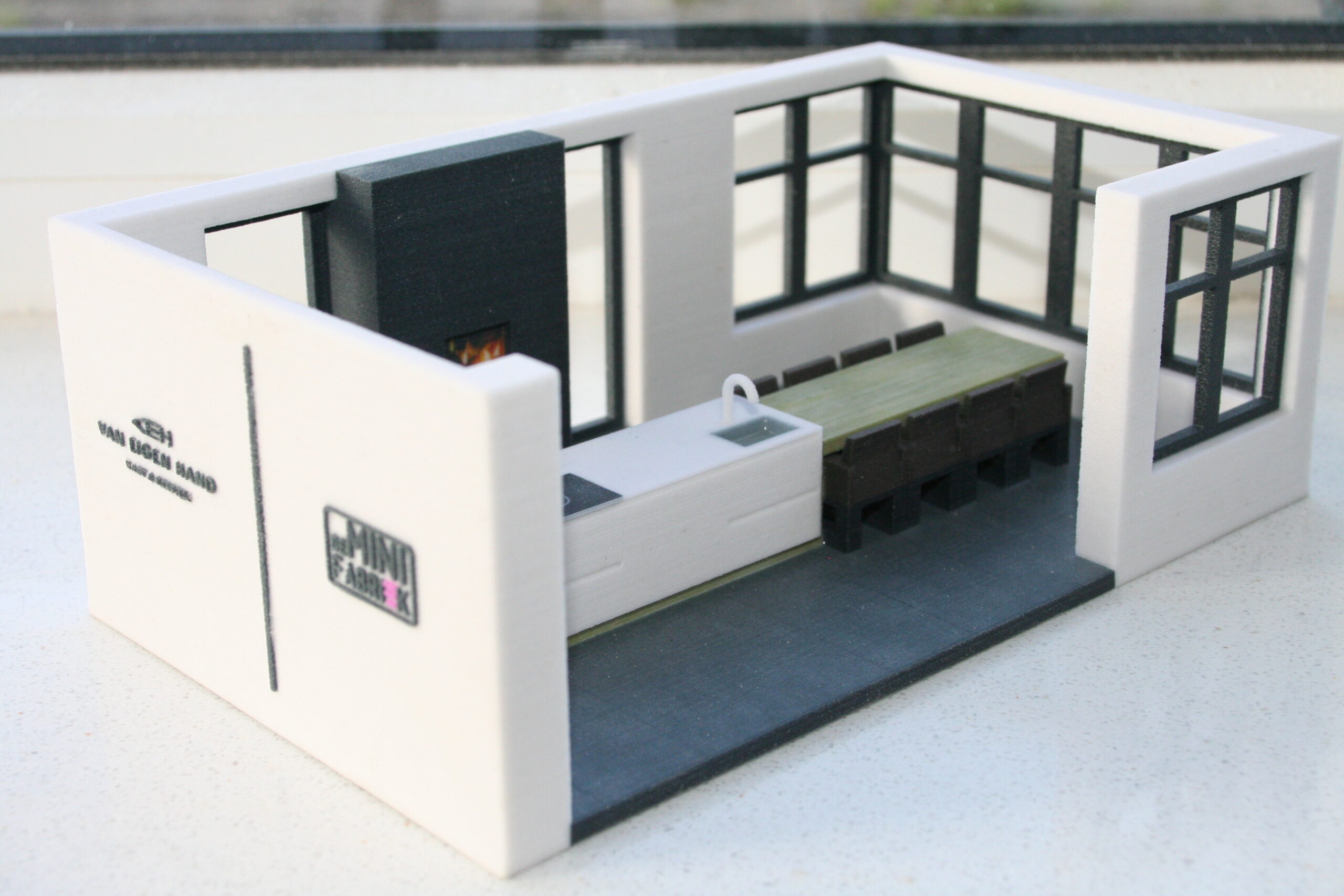 deMINIfabriek 3D print Full color keuken Gerrit Gerritsma VEH
